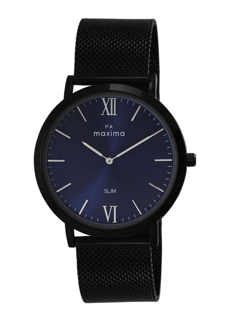 Buy maxima Men Dial Stainless Steel Straps Analogue Watch 64343CMGB Watches for Men 30811726 Myntra