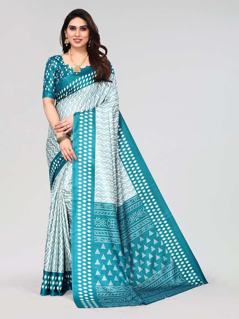 Buy VIRICA Abstract Printed Daily Wear Saree Sarees for Women 30776316 Myntra