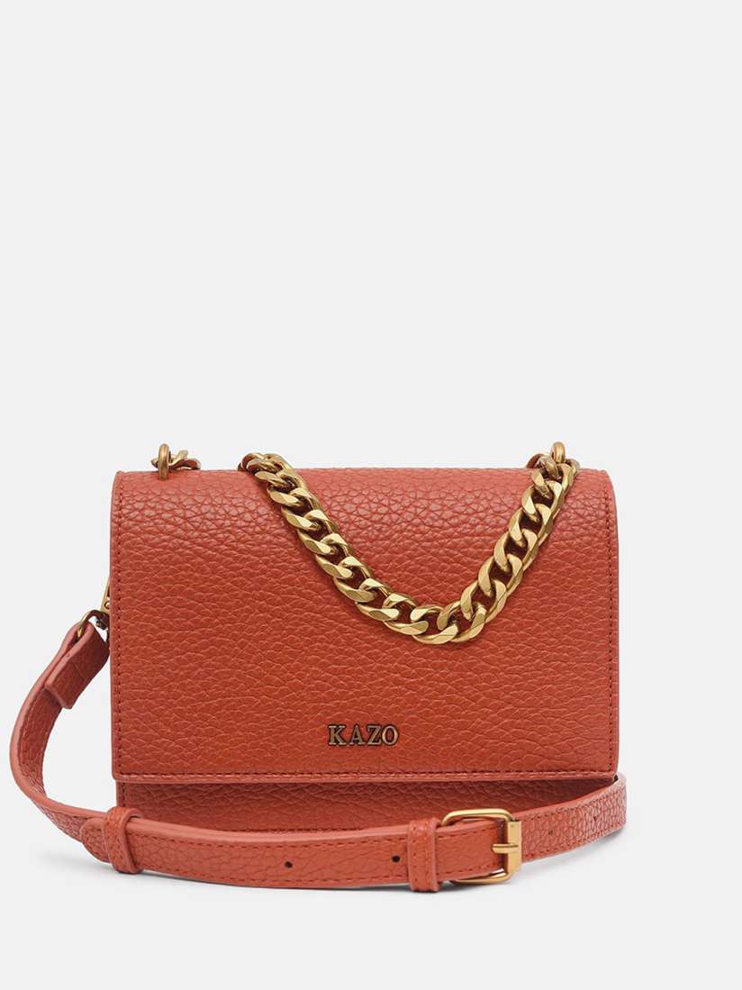 Buy Kazo Structured Sling Bag With Quilted Handbags for Women 30829657 Myntra