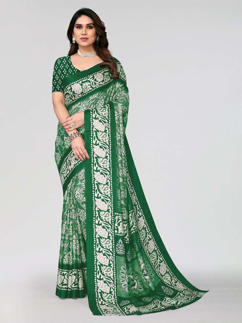 Buy VIRICA Floral Saree Sarees for Women 30776347 Myntra
