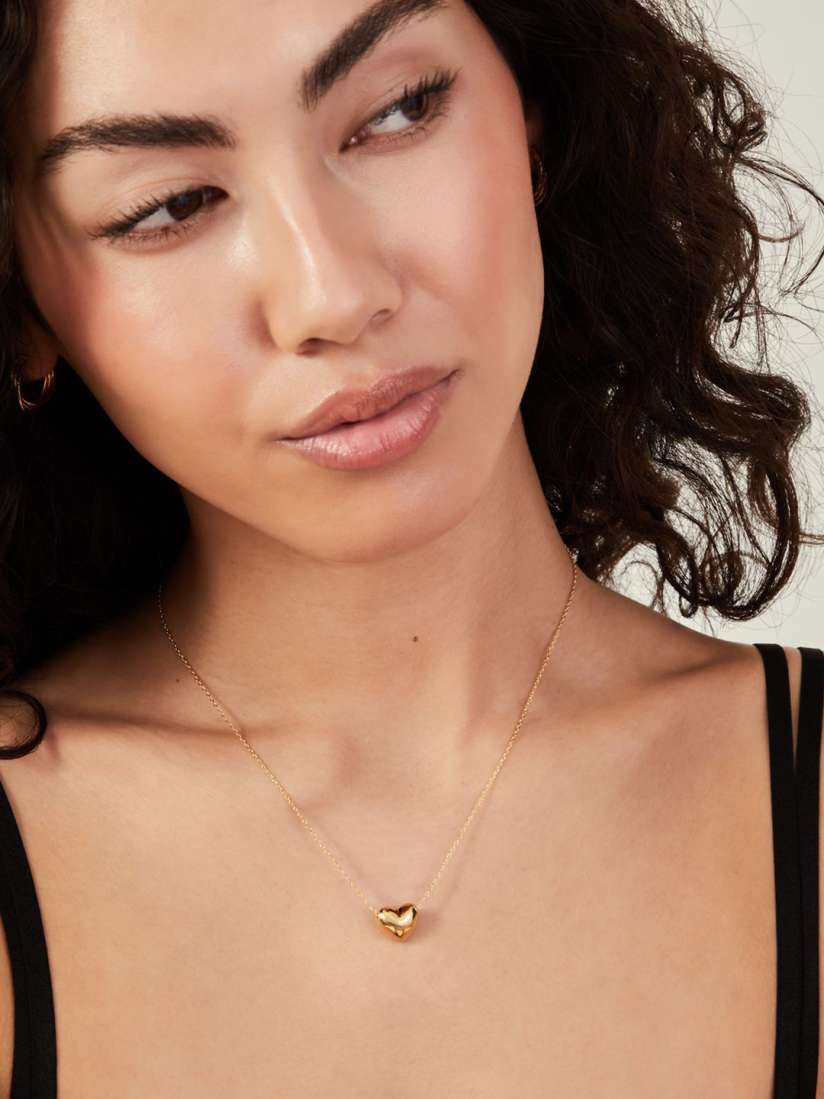 Accessorize heart necklace sale
