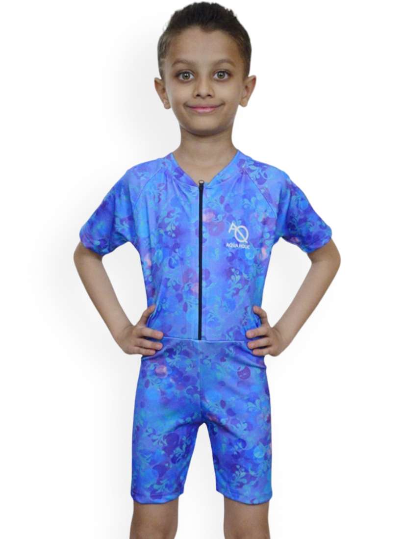Buy Aqua Holic Boys Abstract Printed V Neck Swimming Dress Swimwear for Boys 30793049 Myntra