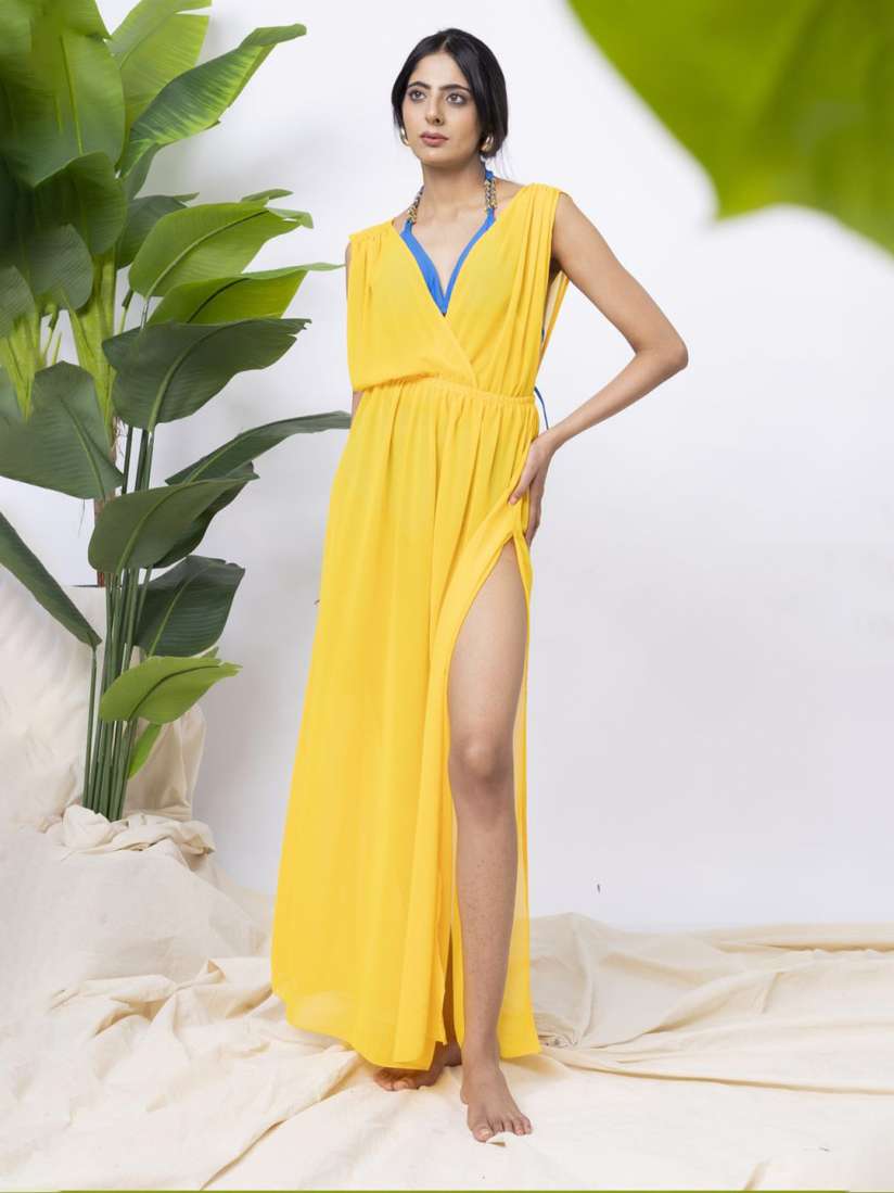 Buy EROTISSCH Women Solid Halter Neck Three Piece Swim Set Swimwear for Women 30812448 Myntra