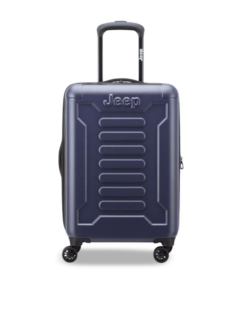 Buy Jeep Textured Hard Sided Large Trolley Bag Trolley Bag for Unisex 30791872 Myntra