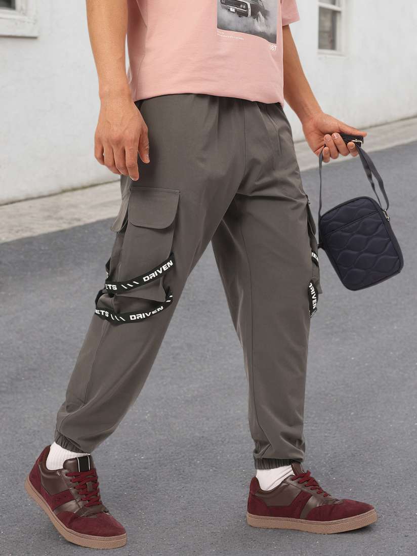 Buy Kook N Keech Men TrendEase Cargo Couture Joggers Track Pants for Men 30137268 Myntra