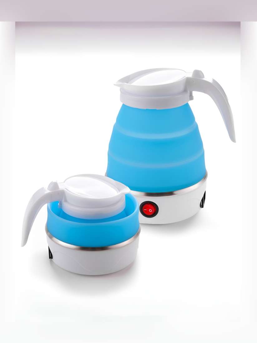Buy The Better Home FUMATO Blue White Portable Foldable Electric Kettle 600 ml Electric Kettle for Unisex 31057804 Myntra