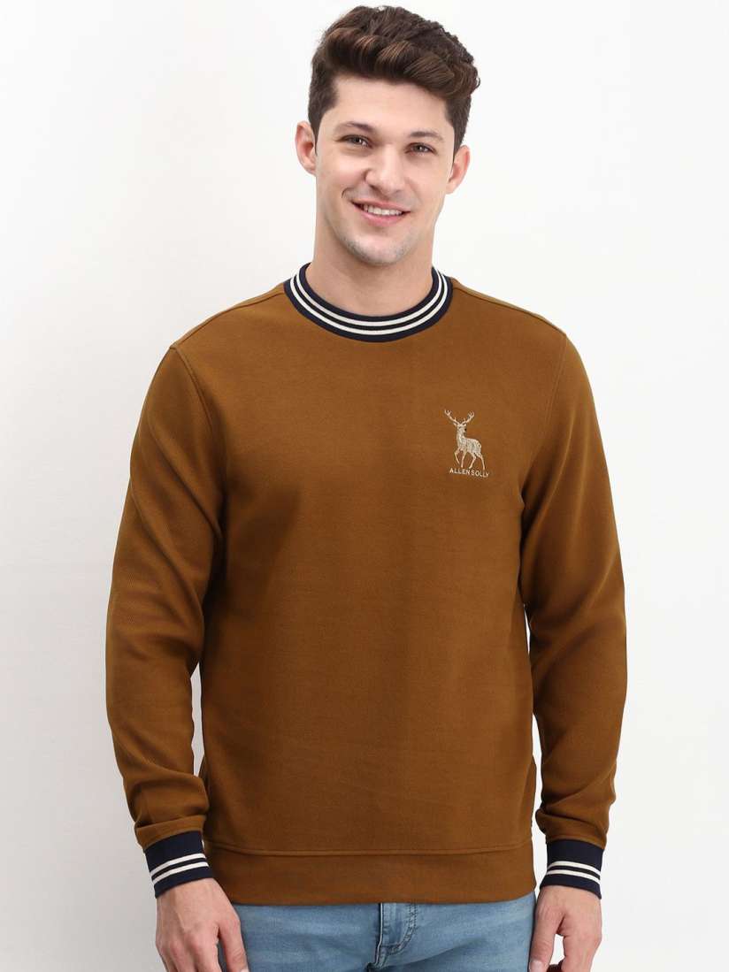 Buy Allen Solly Men Pullover Sweatshirt Sweatshirts for Men 31014225 Myntra