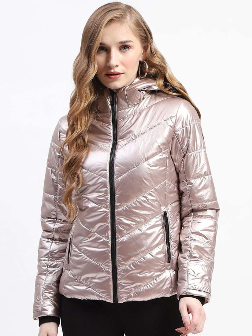 Buy Madame Women Camouflage Polyester Padded Jacket Jackets for Women 31027224 Myntra