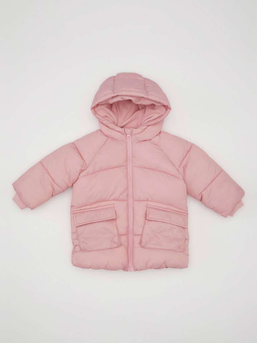 Buy DeFacto Girls Puffer Jacket with Patchwork Jackets for Girls 31026764 Myntra