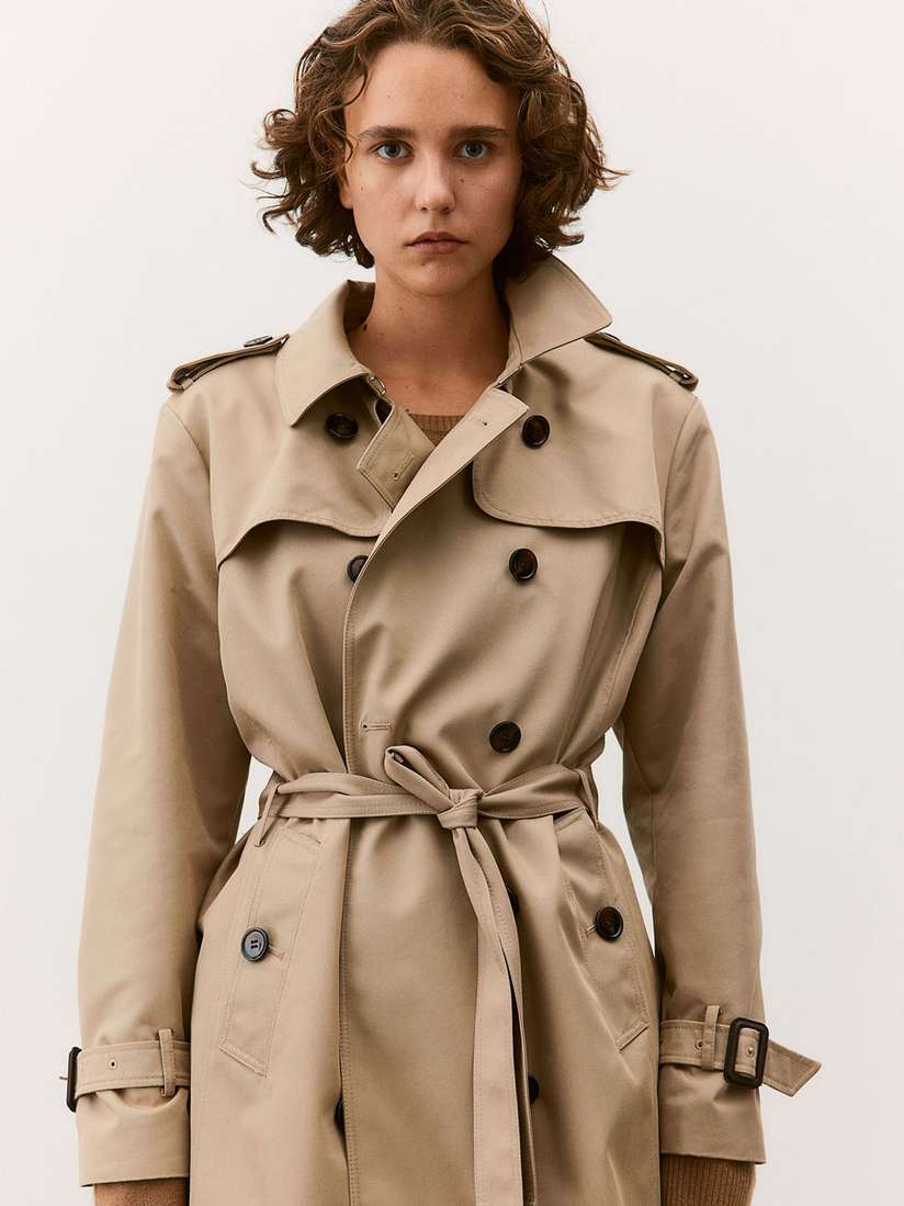 Ppsnabha Pink Trench Coat H&m H&m Collection Simone Rocha