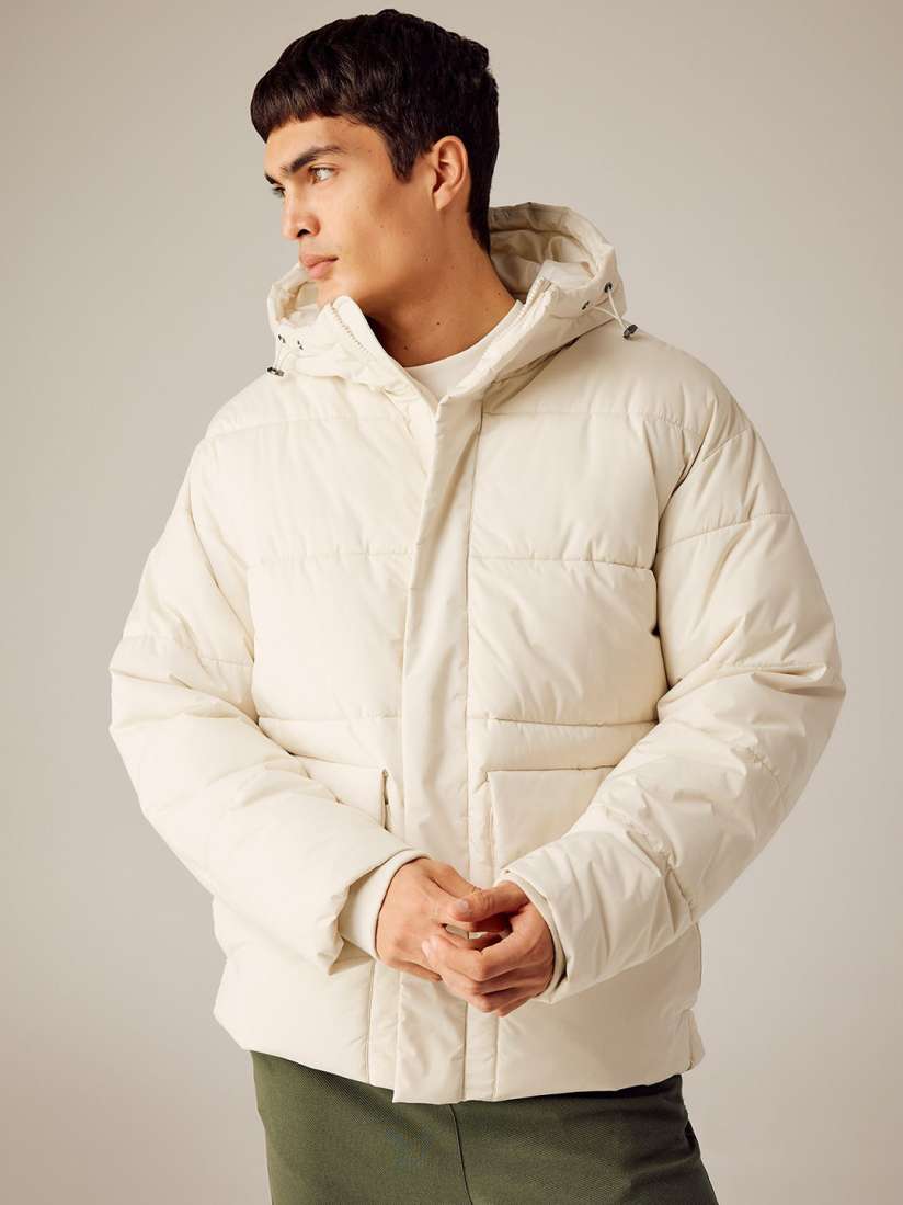 Myntra puffer jacket shop
