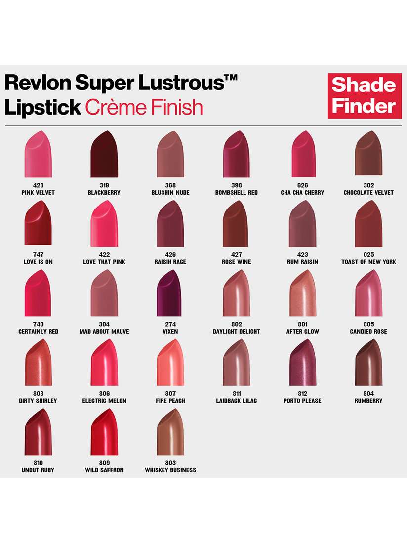 Revlon Lipstick Color Chart The NEW Revlon “After Glow” Super