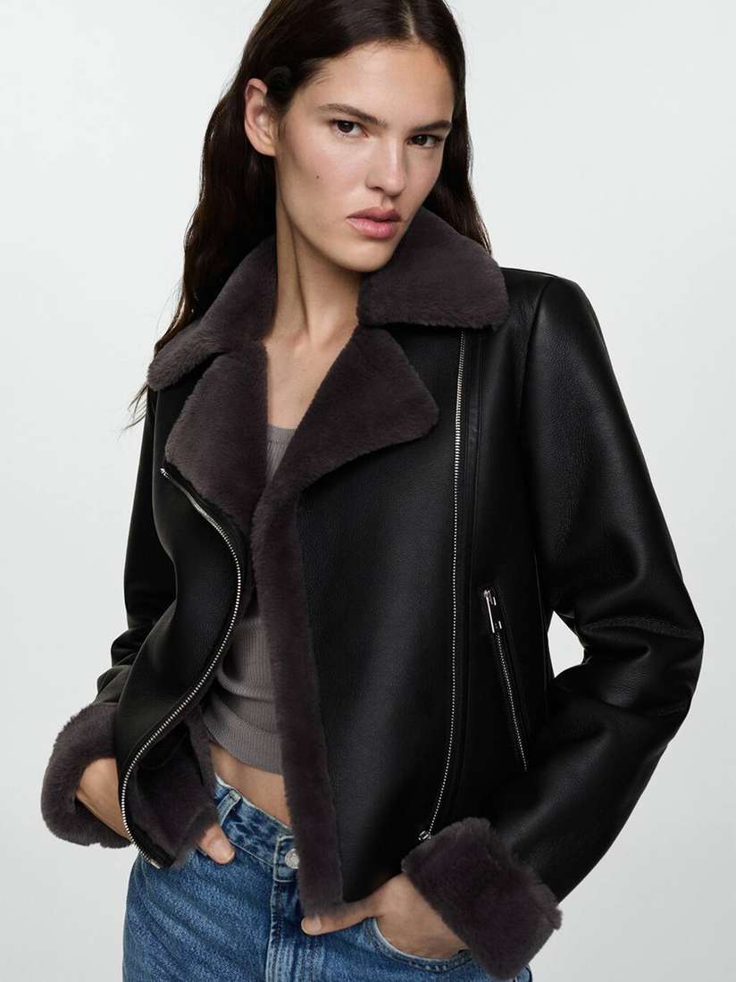 Faux biker jacket womens clearance