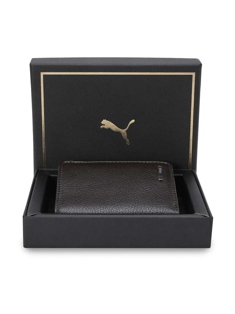 Buy Puma LOFT Unisex Textured Two Folded Wallets Wallets for Unisex 31071318 Myntra