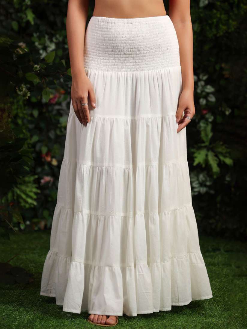 Long skirt in myntra clearance