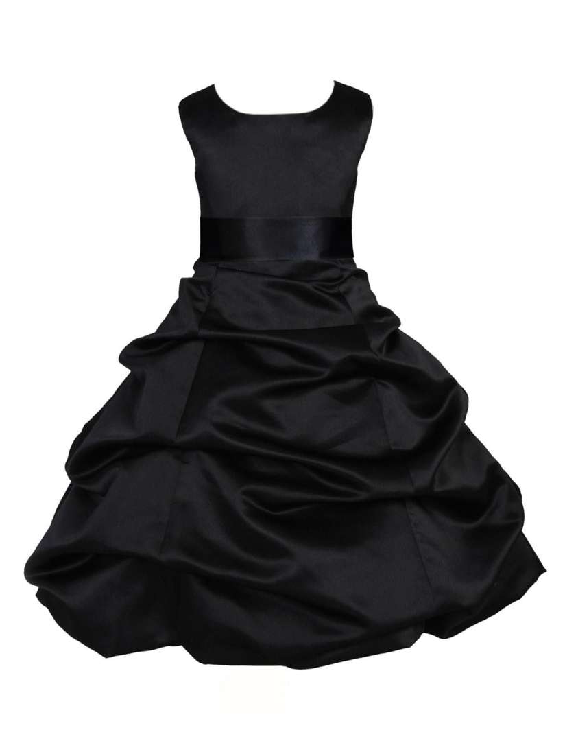 Buy Wish little Girls Satin A Line Dress Dresses for Girls 31078058 Myntra