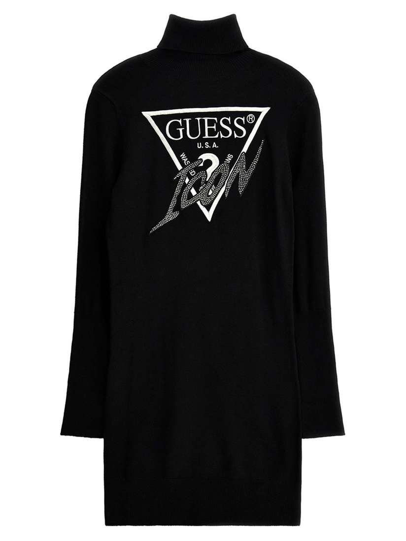 Buy GUESS kids Print Midi Dress Dresses for Girls 31084508 Myntra