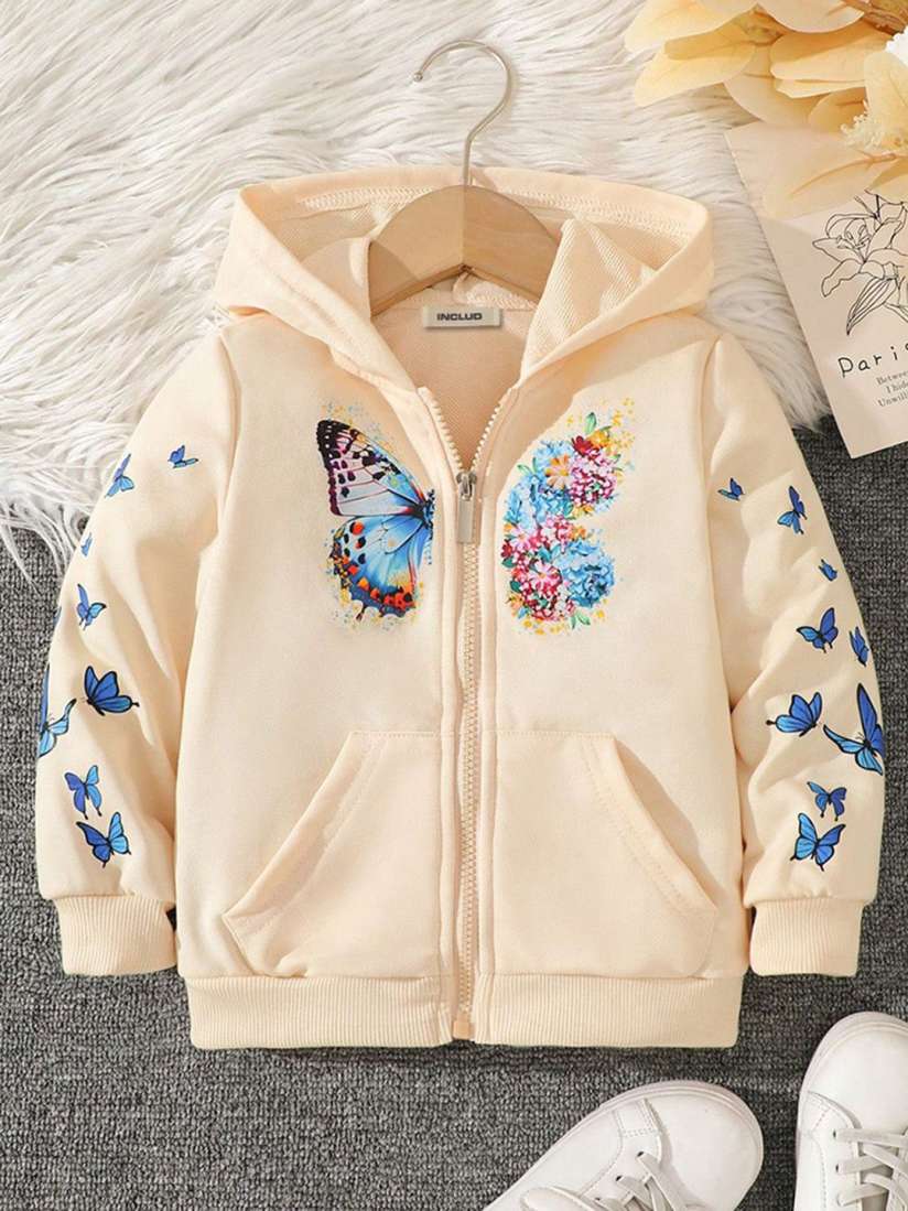 Buy INCLUD Girls Open Front Jacket Jackets for Girls 31102388 Myntra