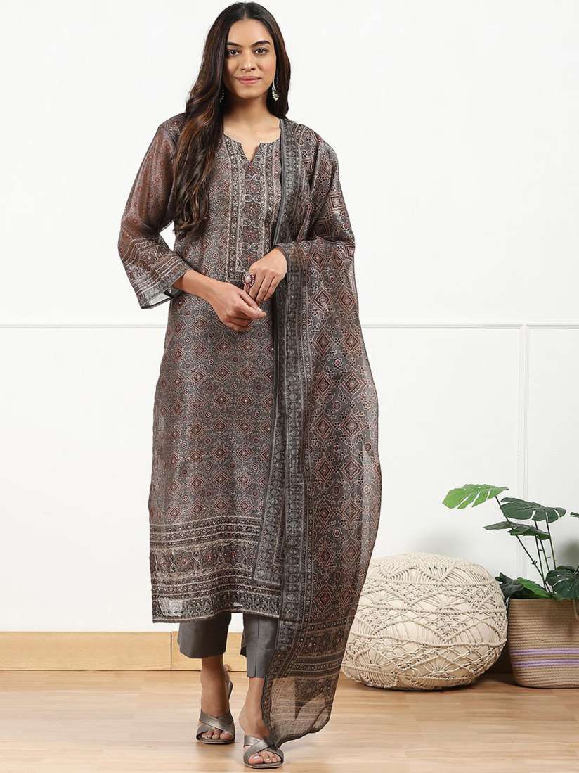 Buy Biba Unstitched Dress Material Dress Material for Women 31106563 Myntra