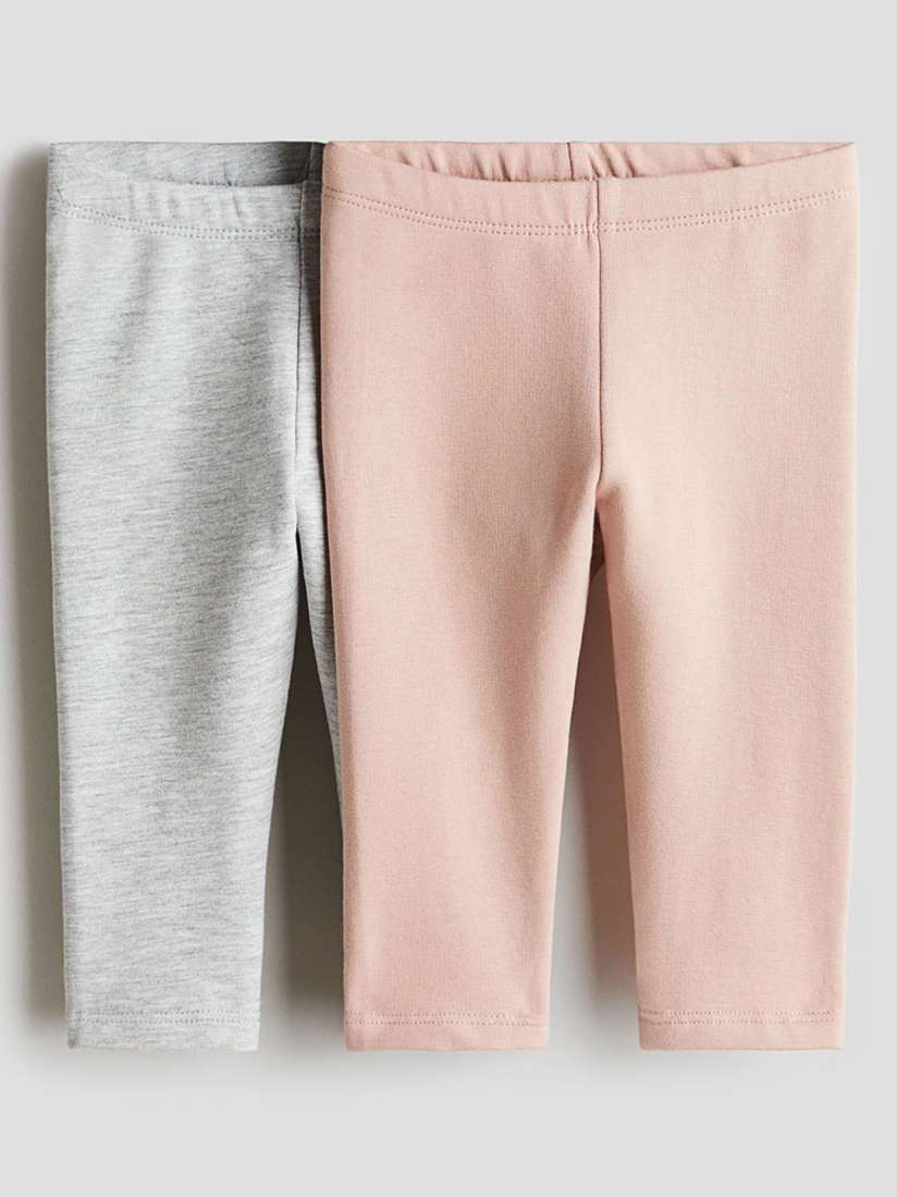 Buy H M Boys 2 Pack Cotton Leggings With Brushed Inside Leggings for Boys 31122602 Myntra