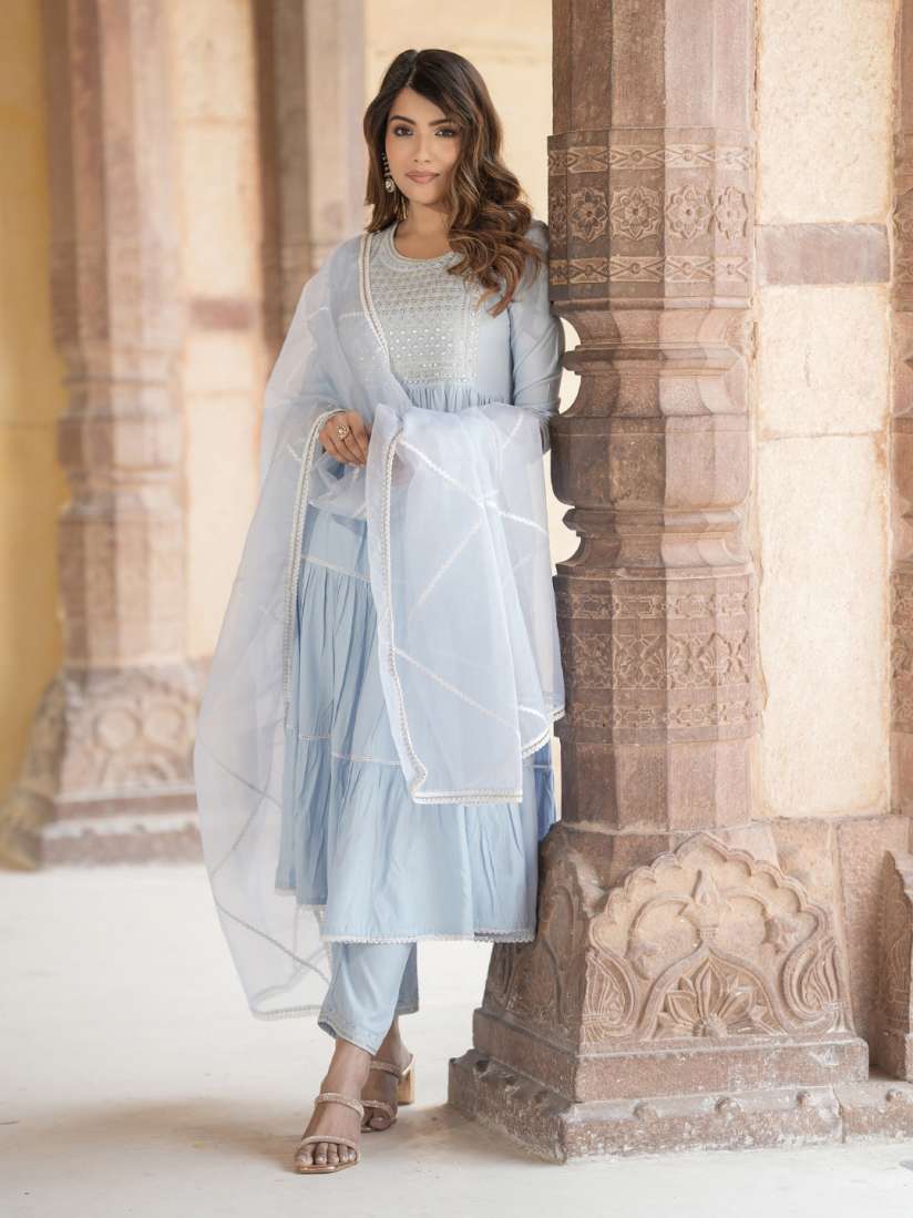 Myntra anarkali cotton clearance
