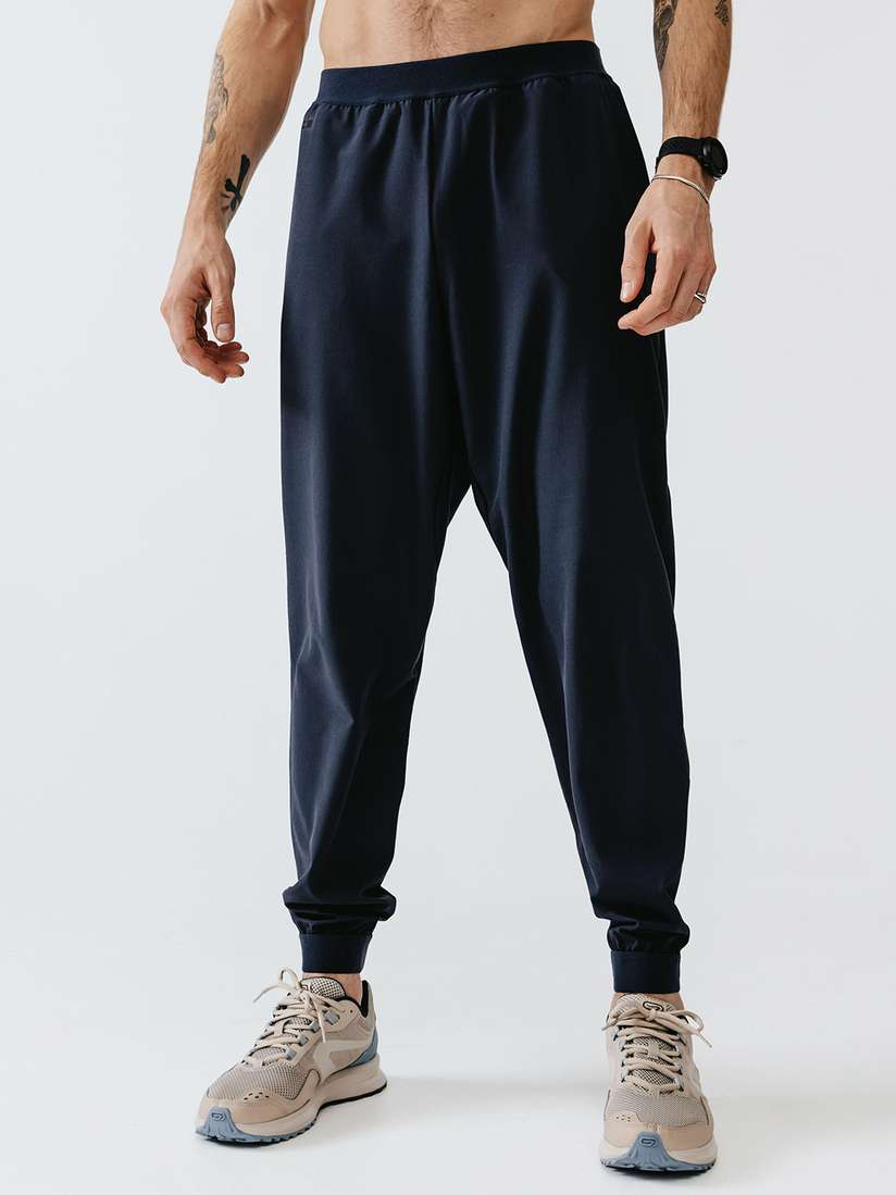 Buy Kalenji By Decathlon Men Mid Rise Joggers With Side Zipper Pockets -  Track Pants for Men 31121030 | Myntra