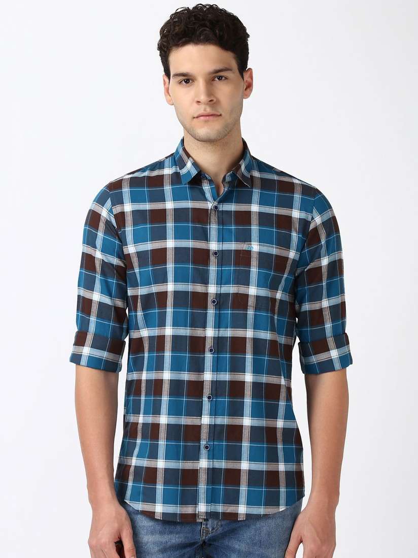 Flipkart Peter England Casual Check Shirts Peter England Casuals