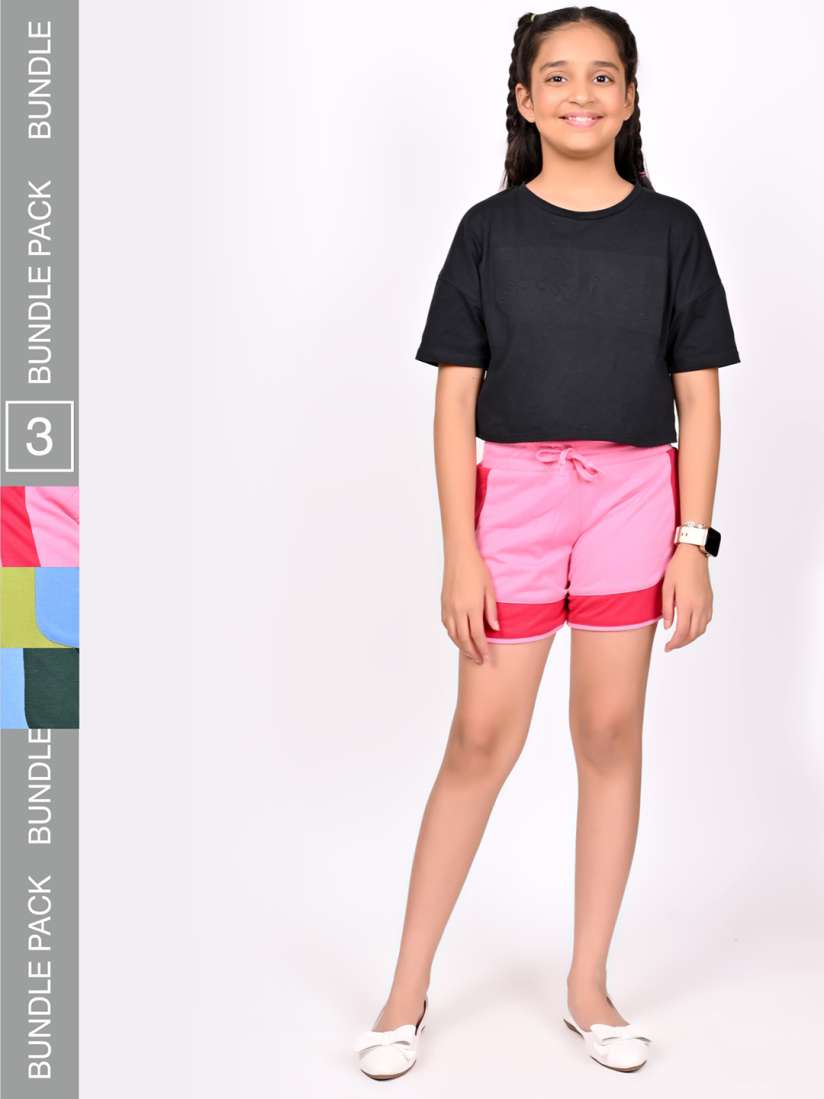 Shorts for girls myntra outlet