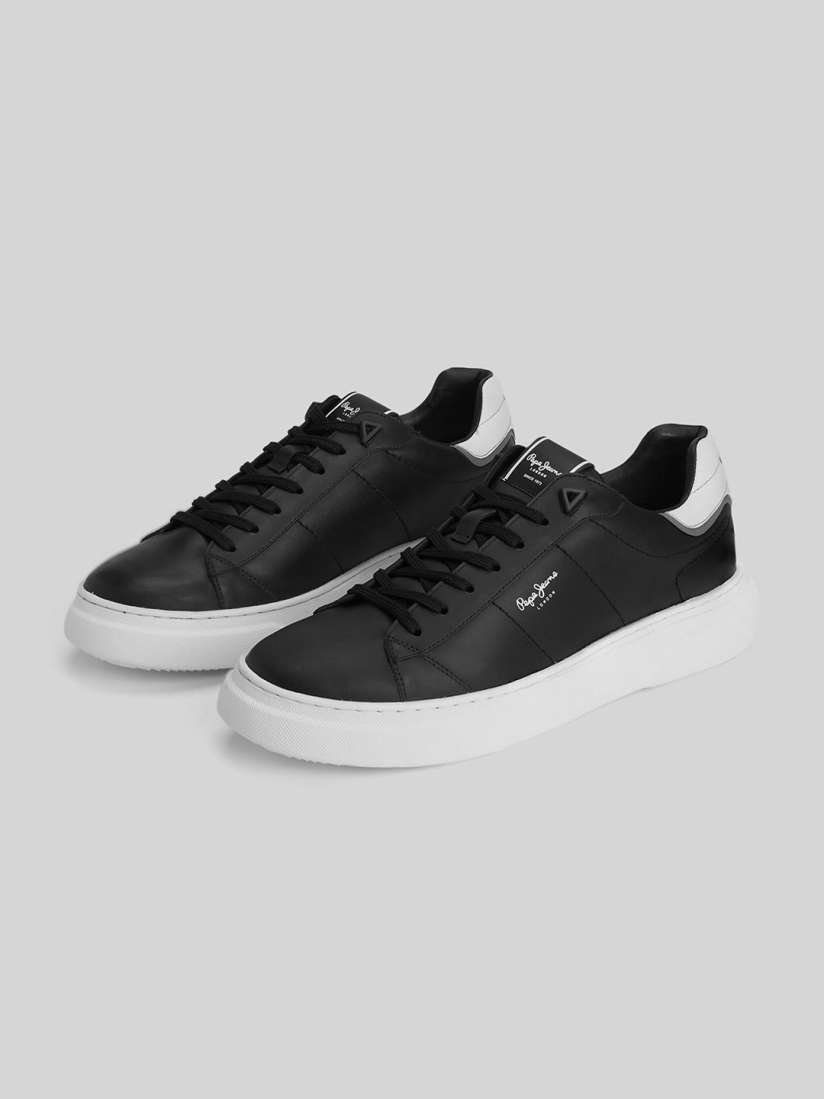 Buy Pepe Jeans Men Leather Sneakers Casual Shoes for Men 31155698 Myntra
