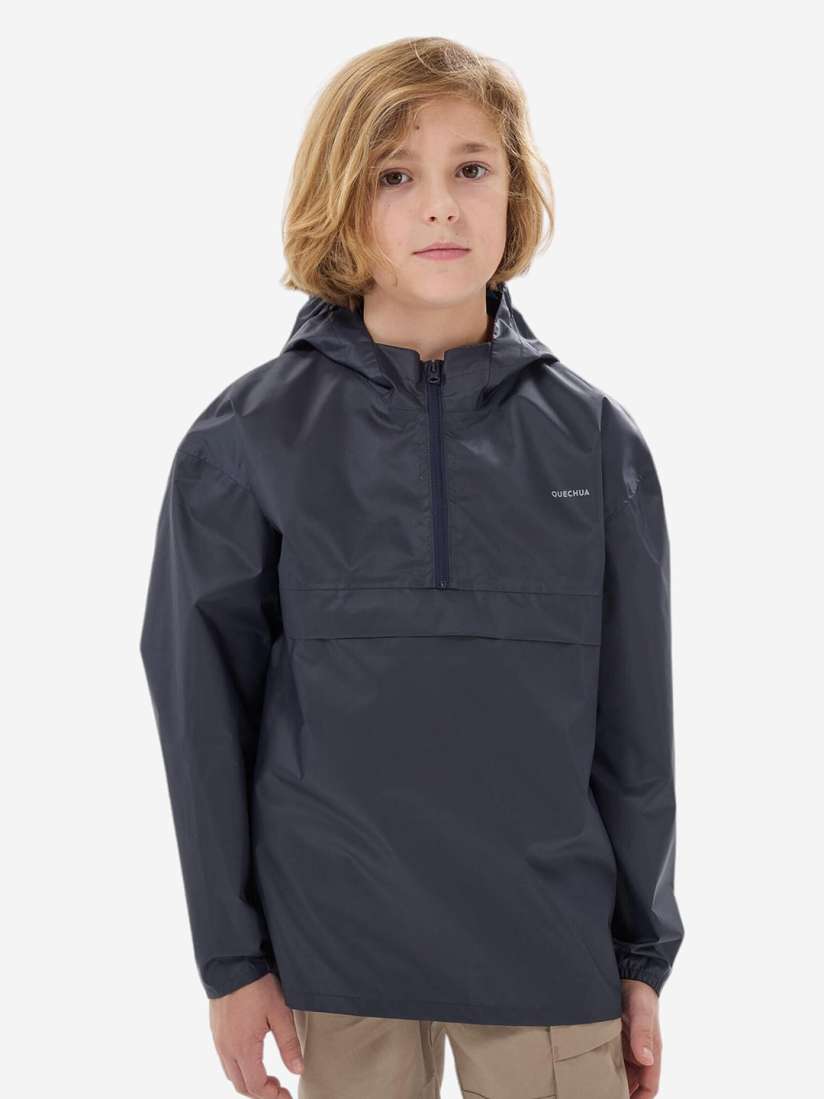 Buy Quechua By Decathlon Kids Navy Blue Waterproof Rain Jacket Rain Jacket for Boys 31145933 Myntra