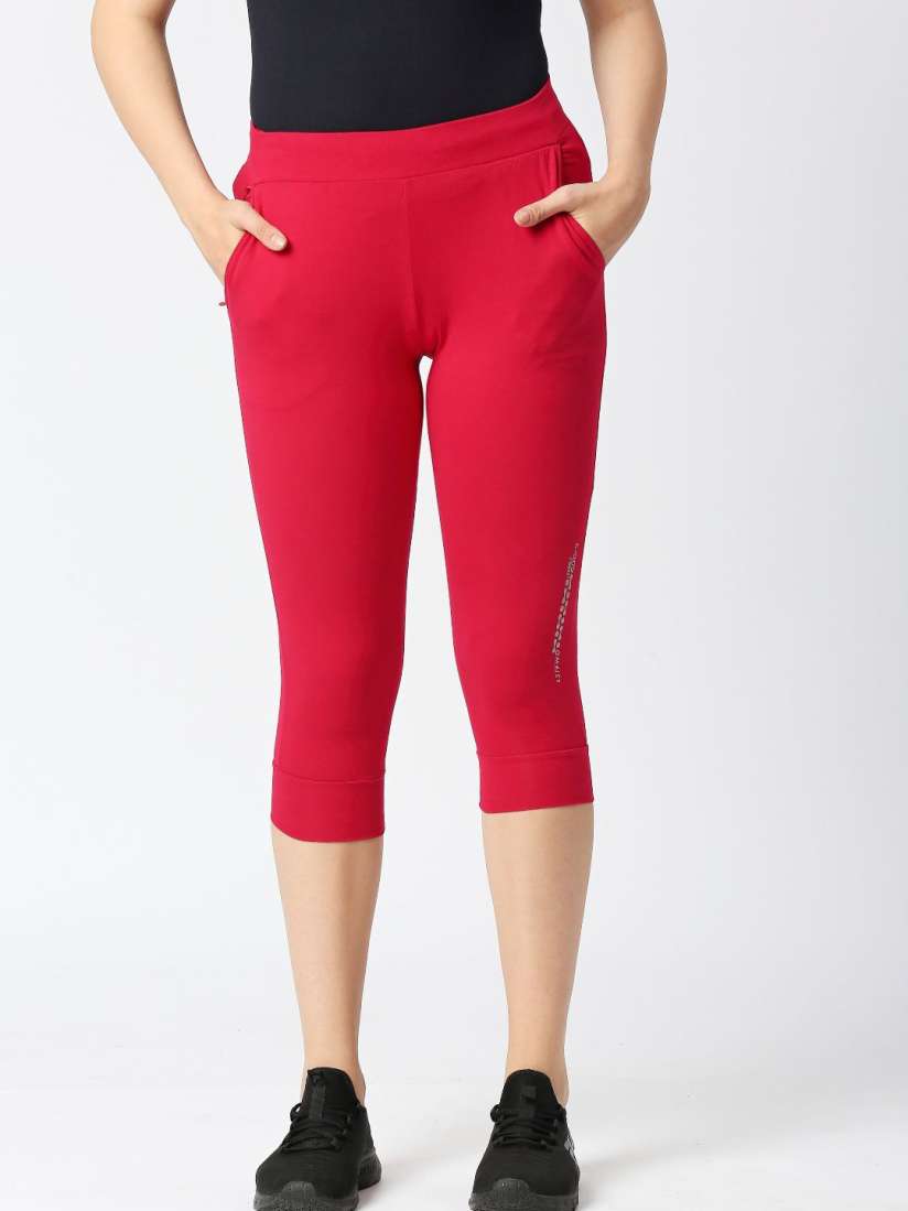 Buy Lovable Sport Women Solid Capri Capris for Women 31152574 Myntra