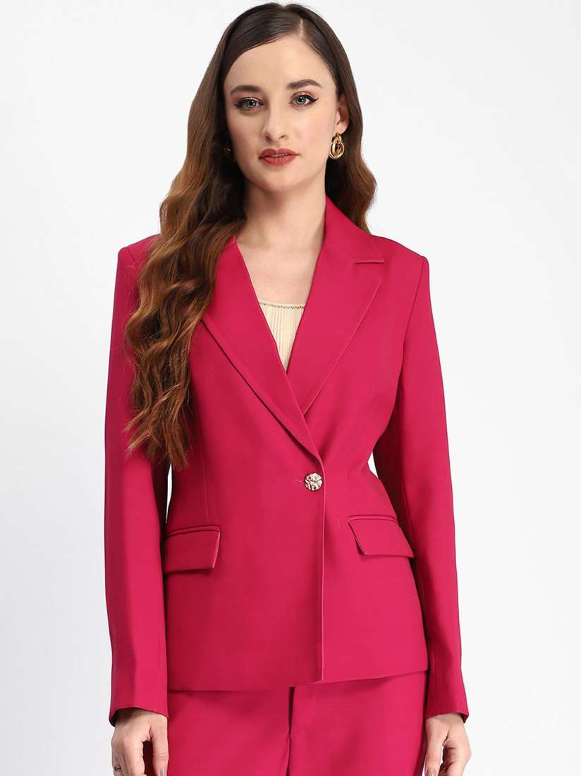 Ladies blazer on myntra sale