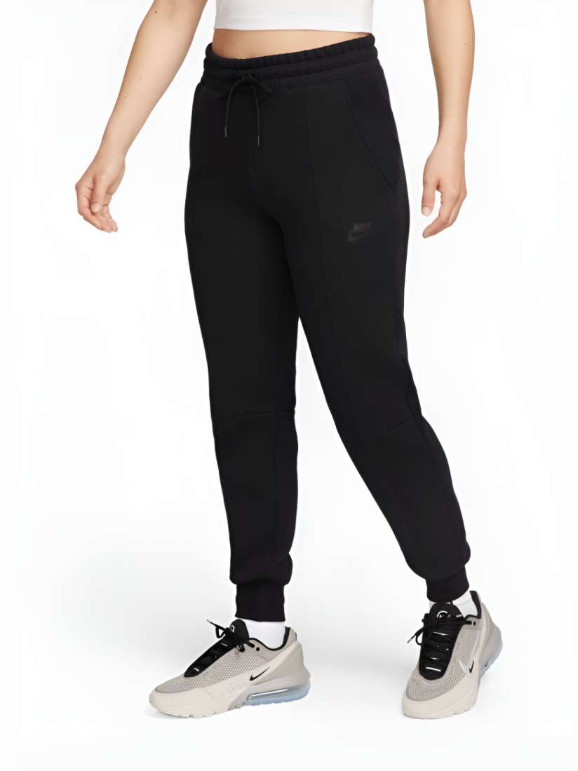 Buy Nike Sportswear Tech Fleece Women s Mid Rise Joggers Track Pants for Women 30842462 Myntra
