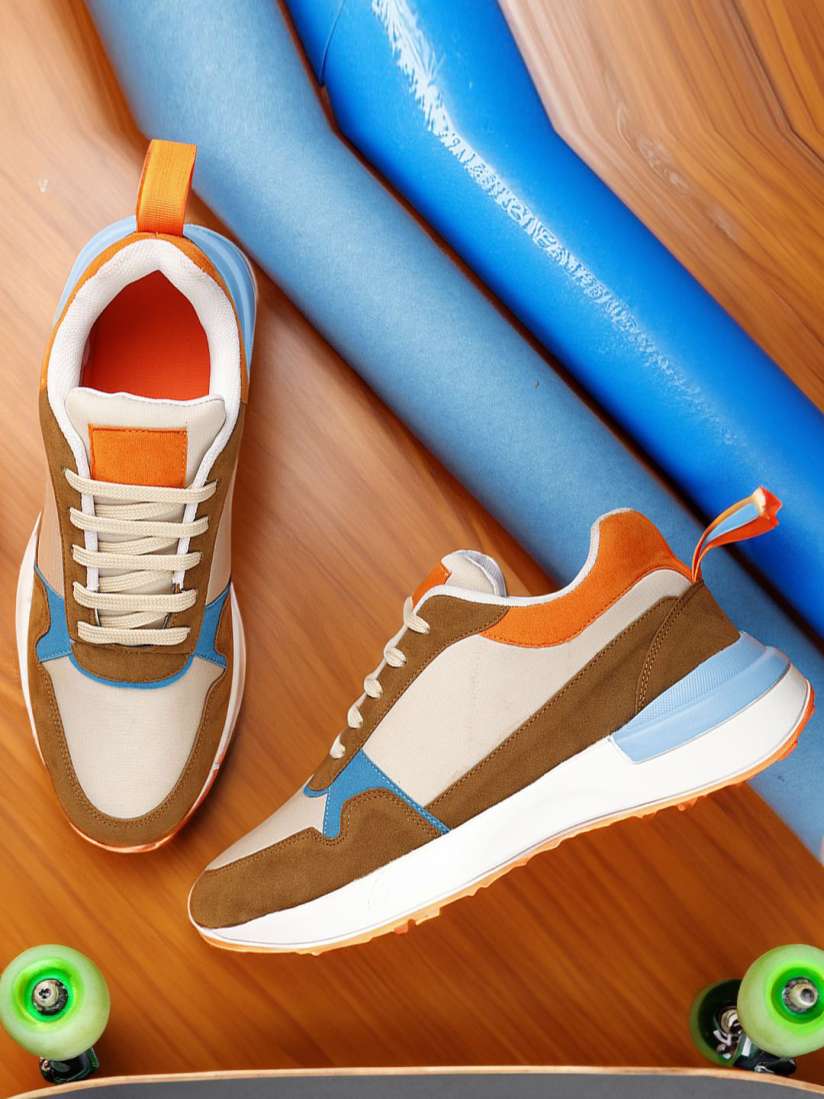 Buy mr.wonker Men Colourblocked Lace Ups Sneakers Casual Shoes for Men 30819047 Myntra