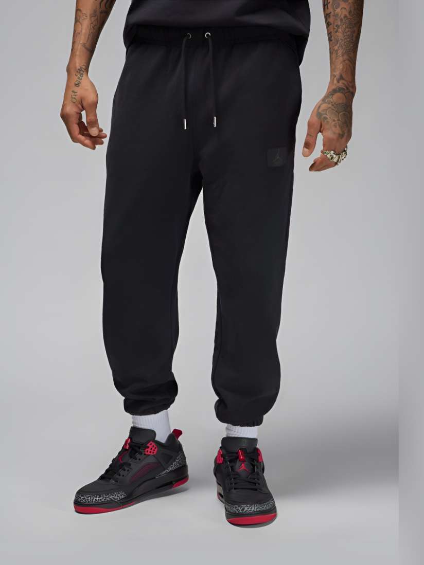 Buy Nike Jordan Men Flight Fleece Mid Rise Trousers Track Pants for Men 30841845 Myntra