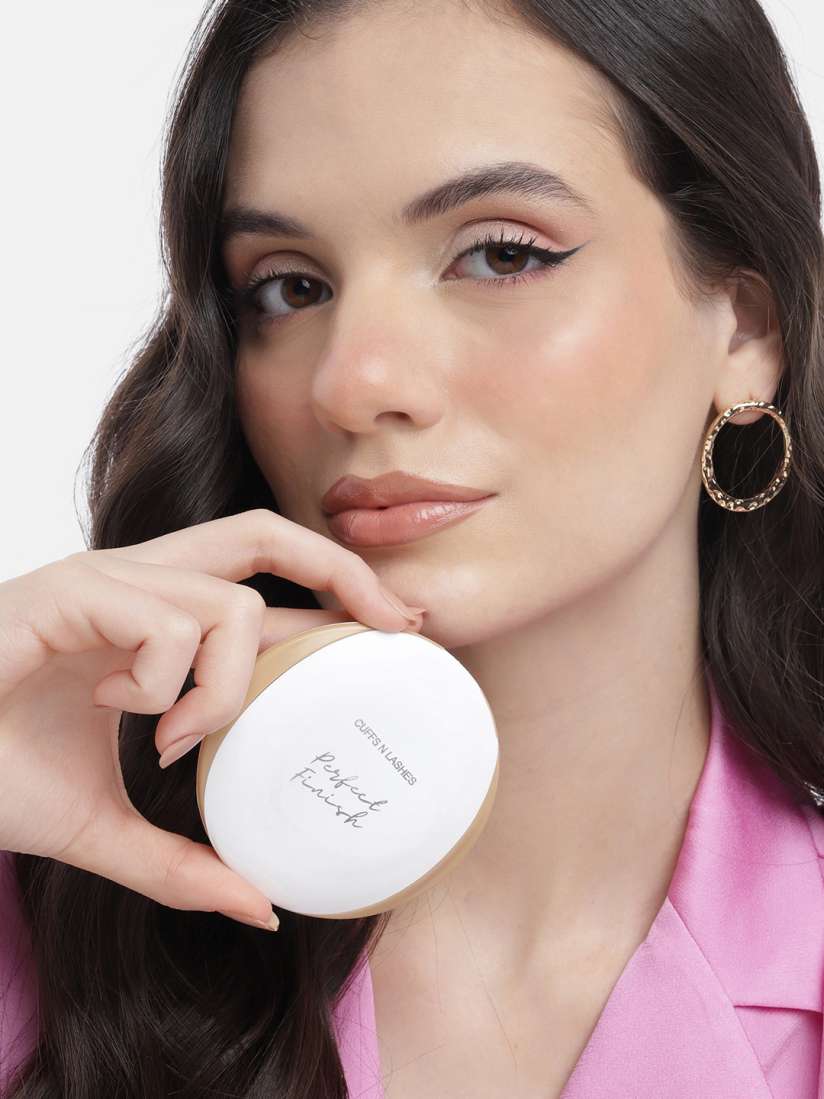 Buy CUFFS N LASHES Perfect Finish Pressed Powder Compact with SPF 15 16g Shade 03 Fair Compact for Women 30318412 Myntra