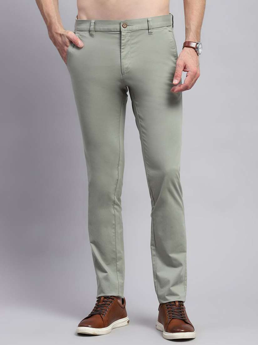 Buy Monte Carlo Men Regular Fit Trousers Trousers for Men 31178540 Myntra