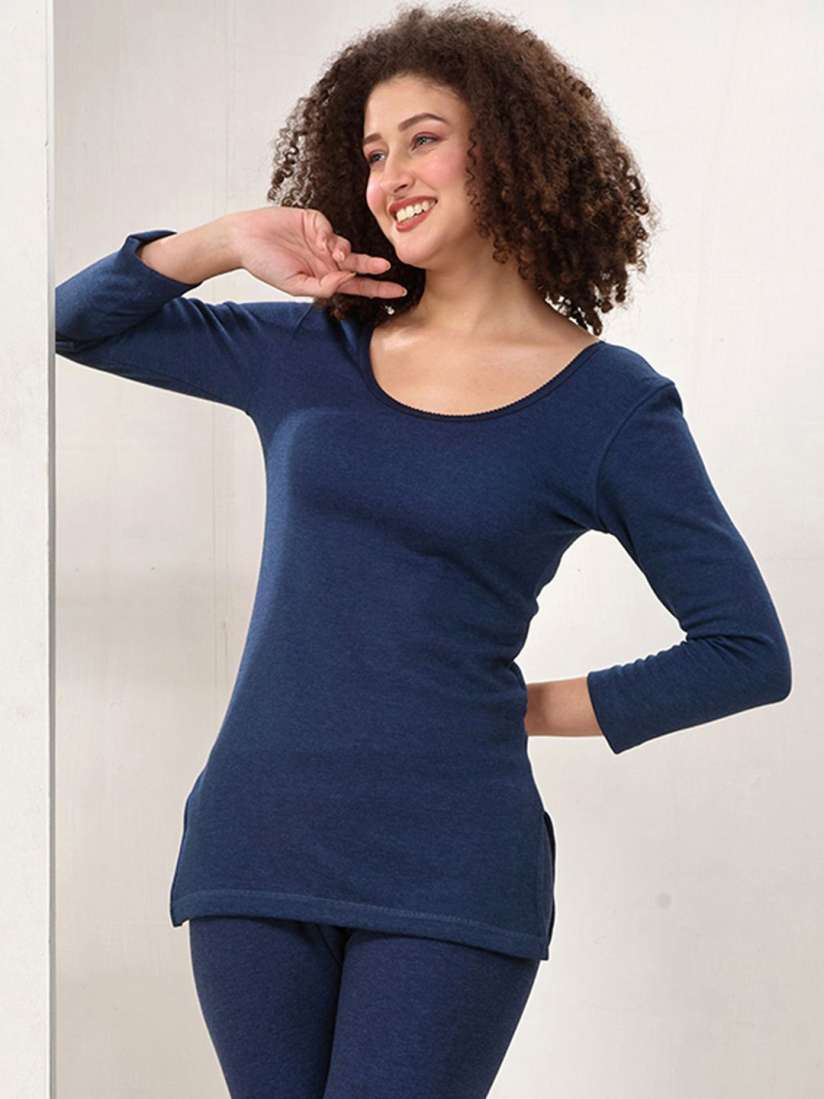 Buy INFERNO Women Fleece Lined Full Slevee Long Thermal Top Thermal Tops for Women 31179016 Myntra