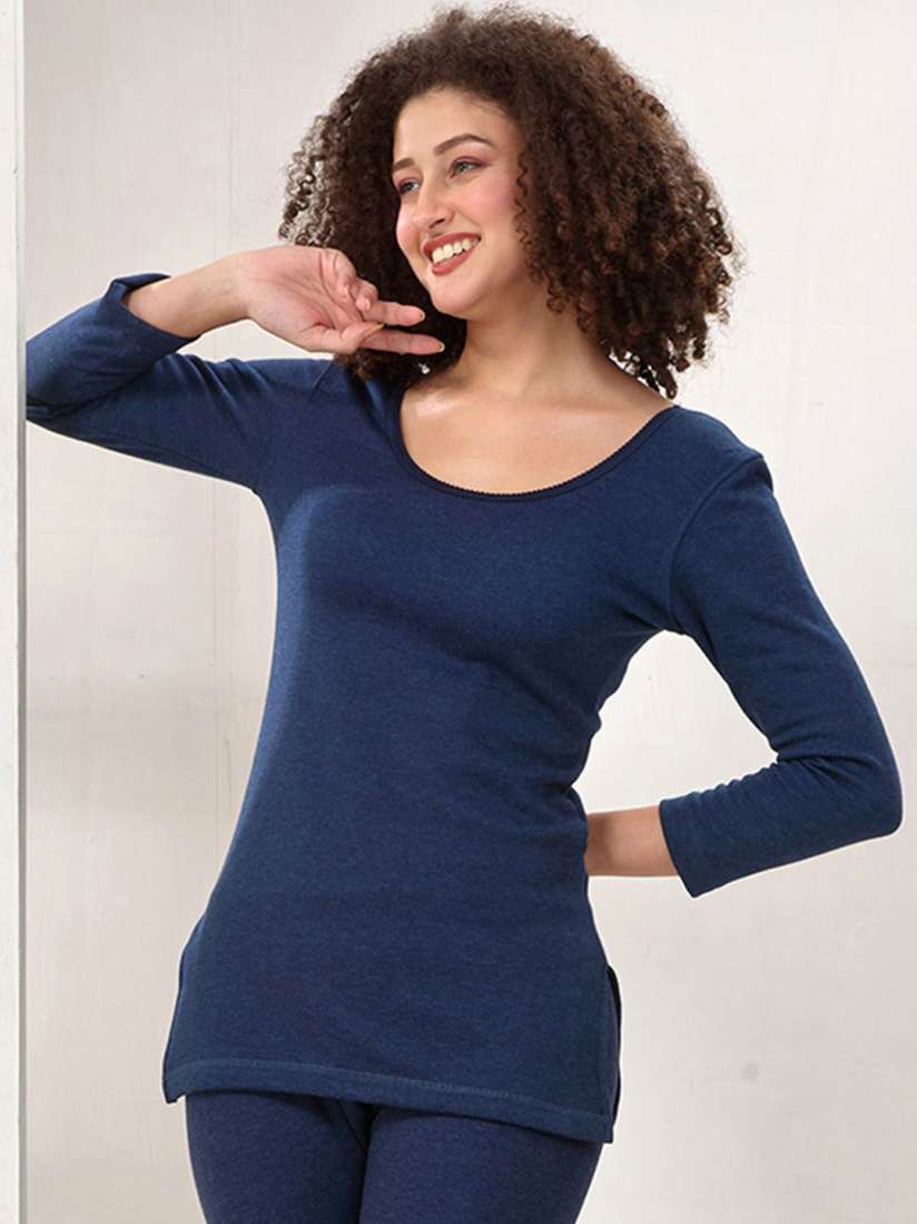 Buy INFERNO Women Fleece Lined Full Slevee Long Thermal Top Thermal Tops for Women 31179008 Myntra