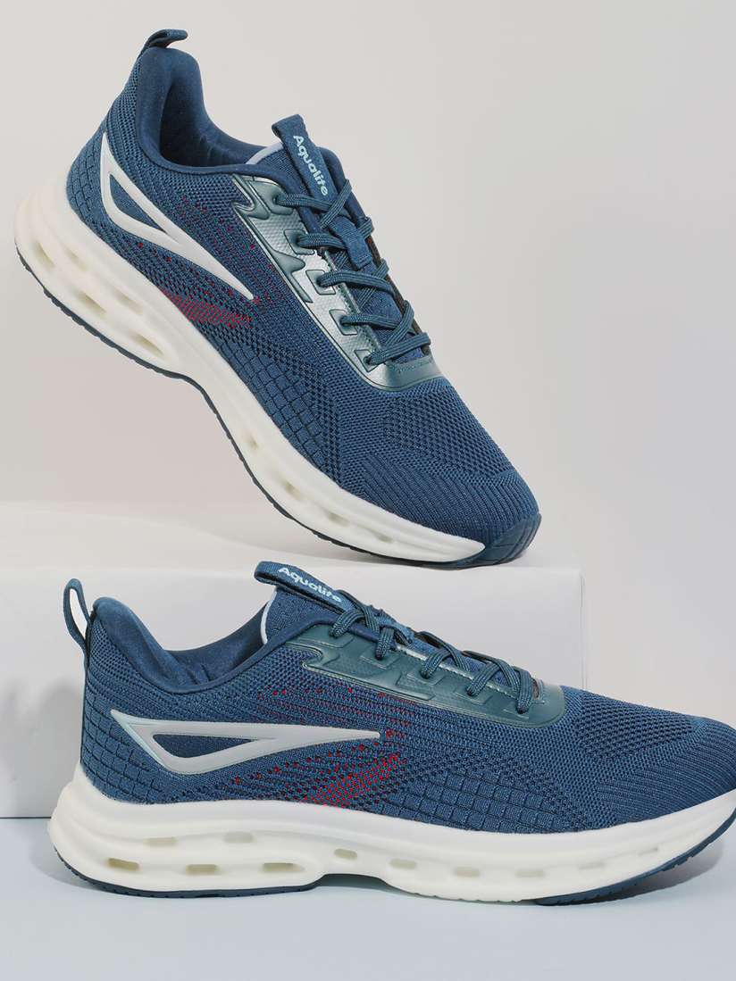 Buy Aqualite Men Woven Design Lace Ups Casual Sneakers Casual Shoes for Men 30841302 Myntra