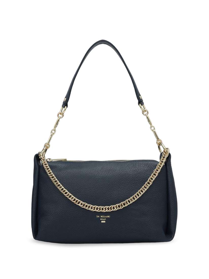 Buy Da Milano Women Textured Leather Structured Shoulder Bag Handbags for Women 30849351 Myntra