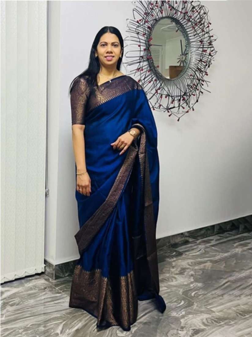 Buy Quelea Zari Pure Silk Banarasi Saree Sarees for Women 30808221 Myntra