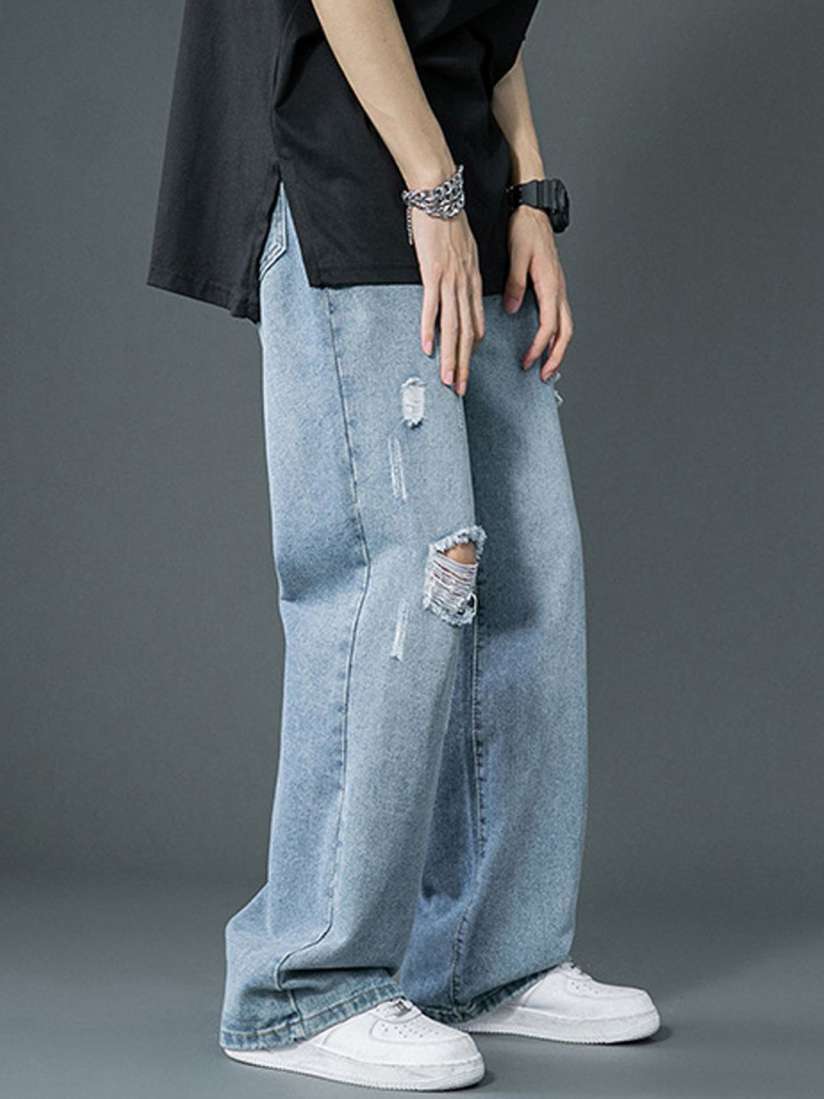 Buy StyleCast Men Relaxed Fit Slash Knee Jeans Jeans for Men 30840934 Myntra