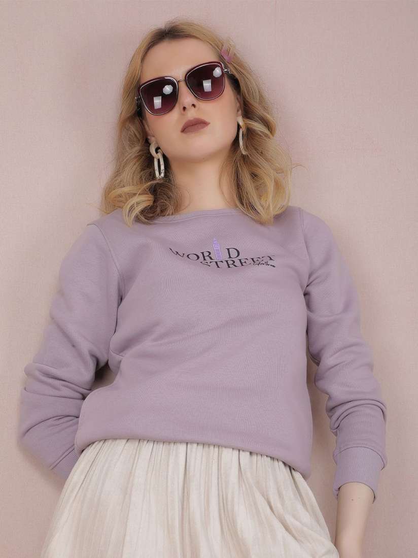 Buy Crimsoune Club Women Printed Sweatshirt Sweatshirts for Women 30805888 Myntra