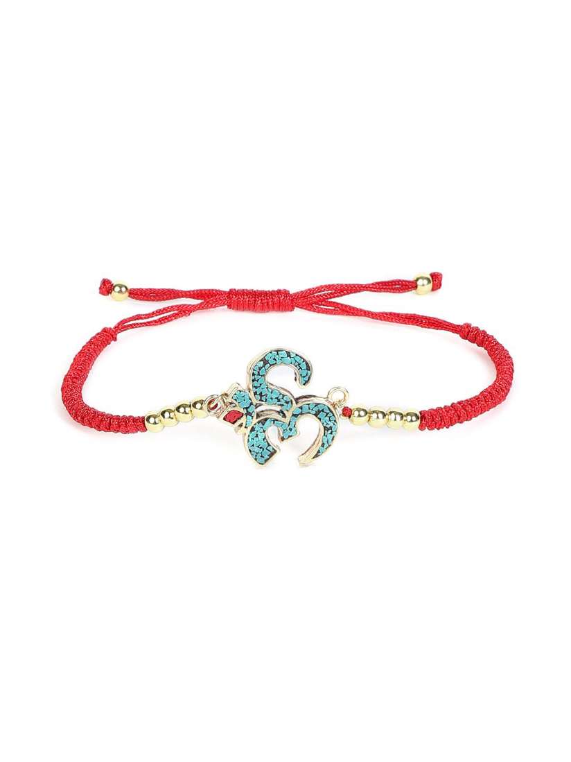 Buy EL REGALO Unisex Om Charm Bracelet Bracelet for Unisex 30829876 Myntra