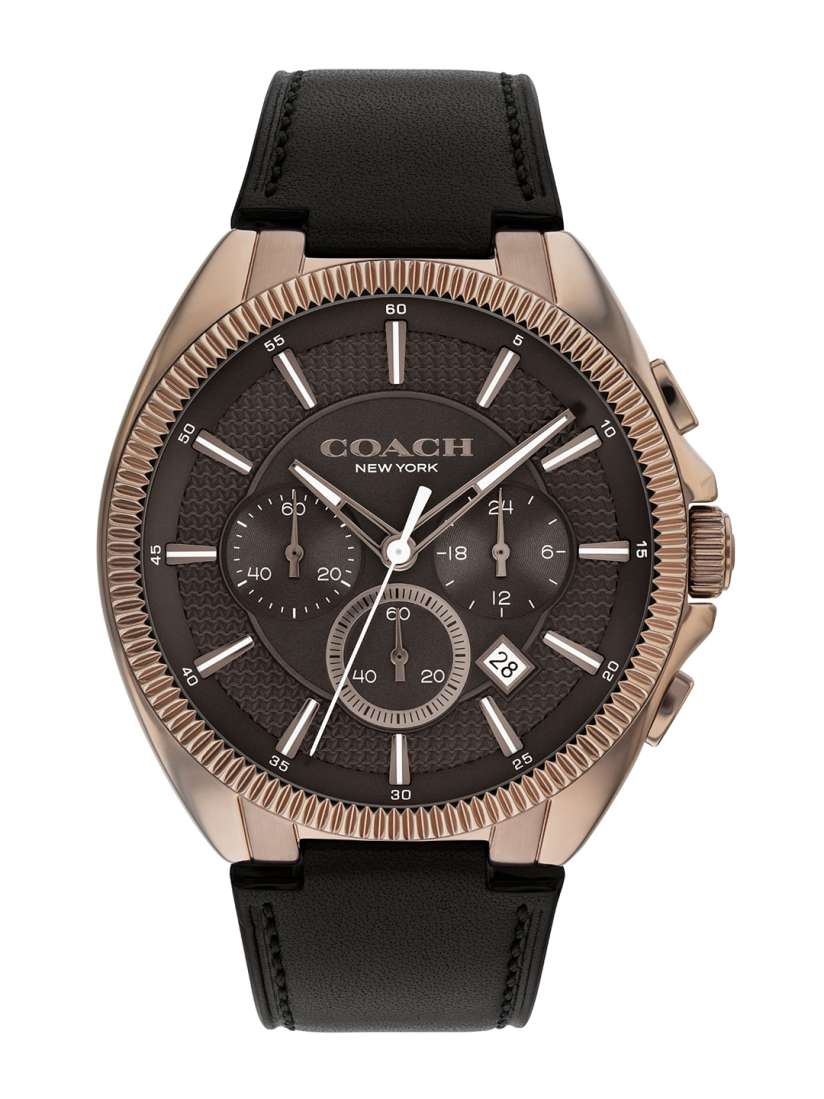 Buy Coach Men Jackson Dial Leather Straps Analogue Watch 14602685 Watches for Men 30755432 Myntra