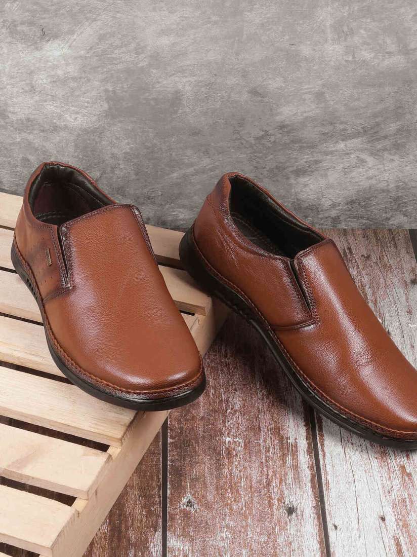 Myntra leather shoes for mens new arrivals