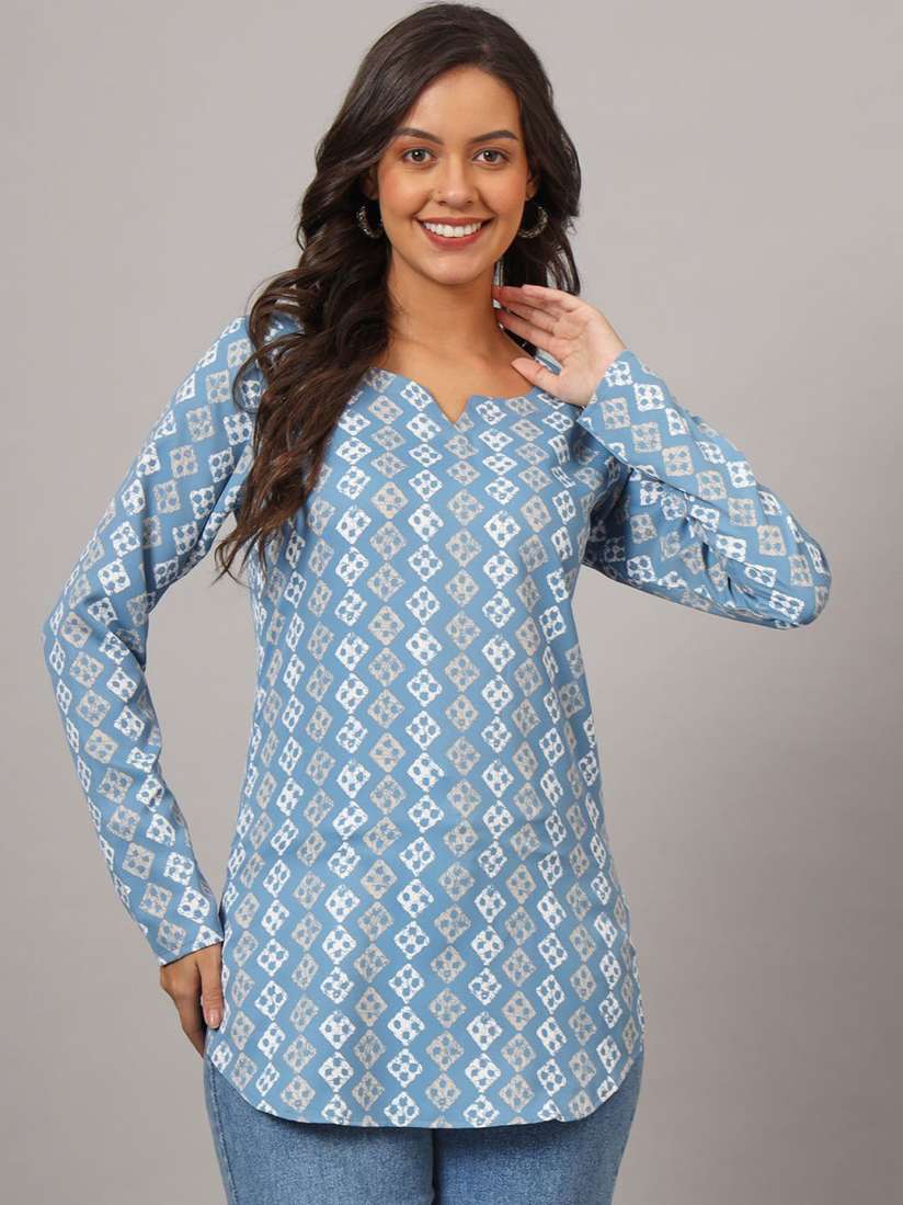 Designer myntra kurtis top