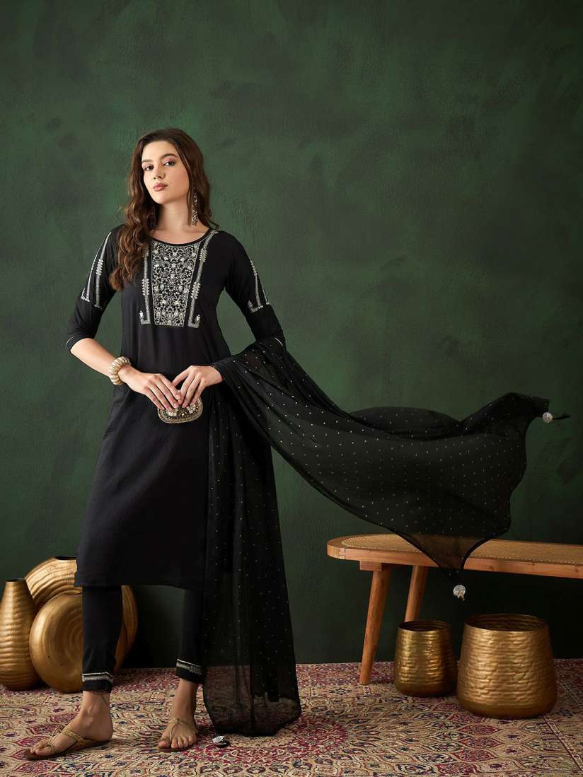 Sangria embellished kurta with sequence shop