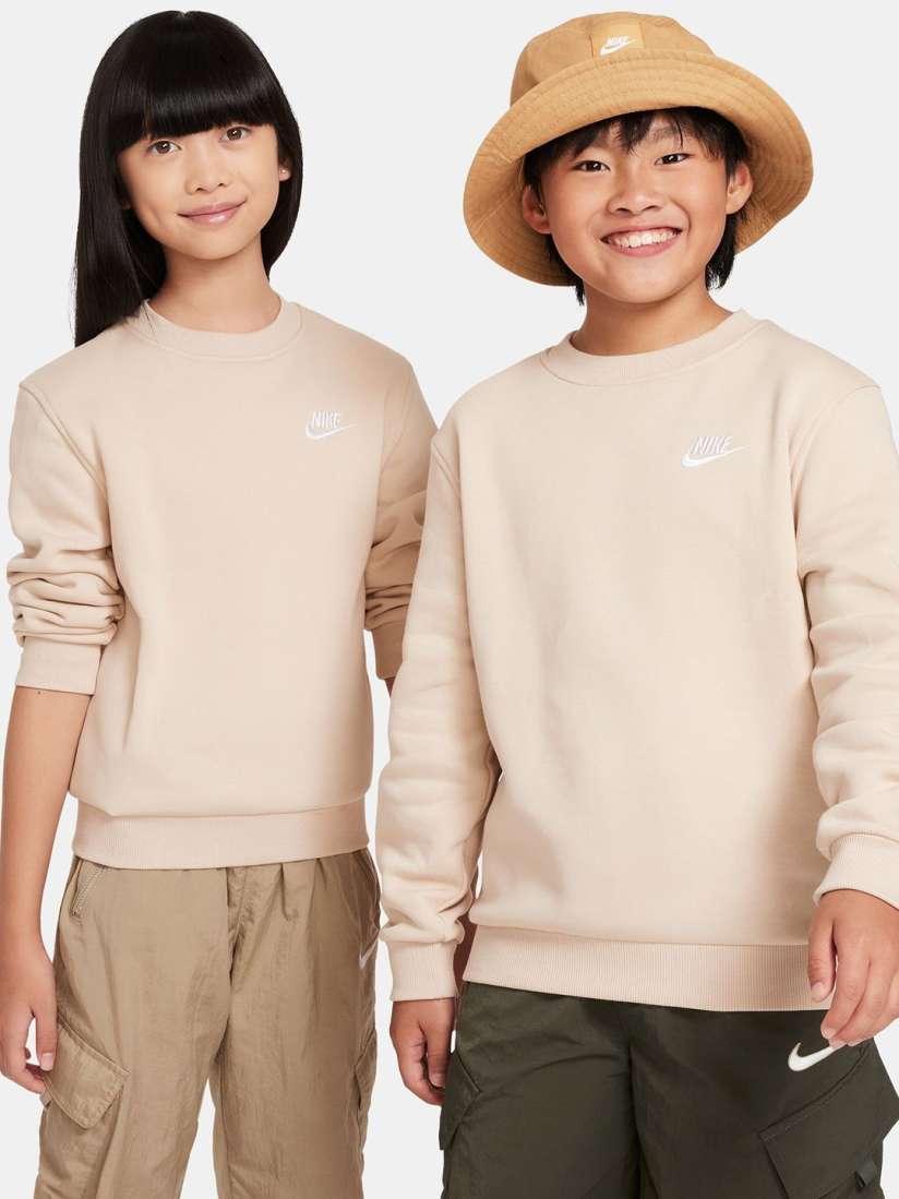 Buy Nike Sportswear Club Fleece Older Kids Sweatshirt Sweatshirts for Unisex Kids 30834659 Myntra